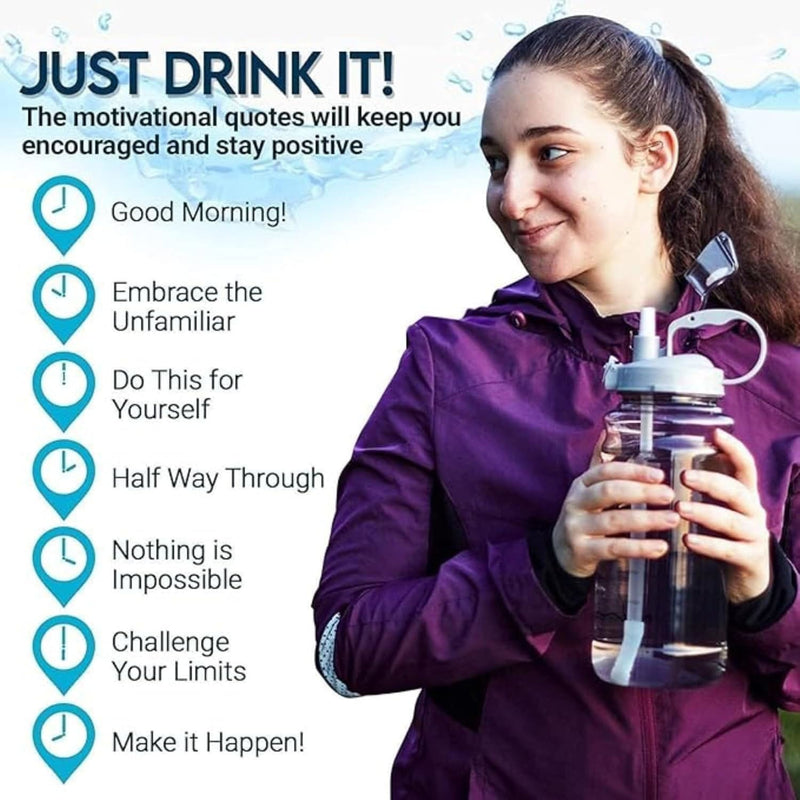 Motivational Sipper Bottle - 2 litre-3