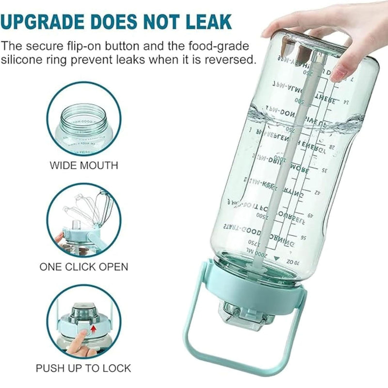 Motivational Sipper Bottle - 2 litre-2