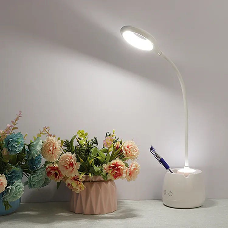 Flexible Desk Lamp and Mobile Phone Holder-3
